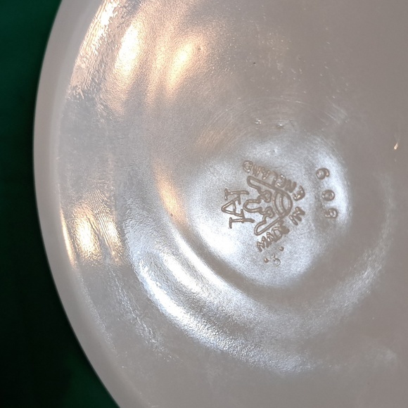 Retro JAJ pyrex garden pattern made in England 🇬🇧 - Picture 3 of 5